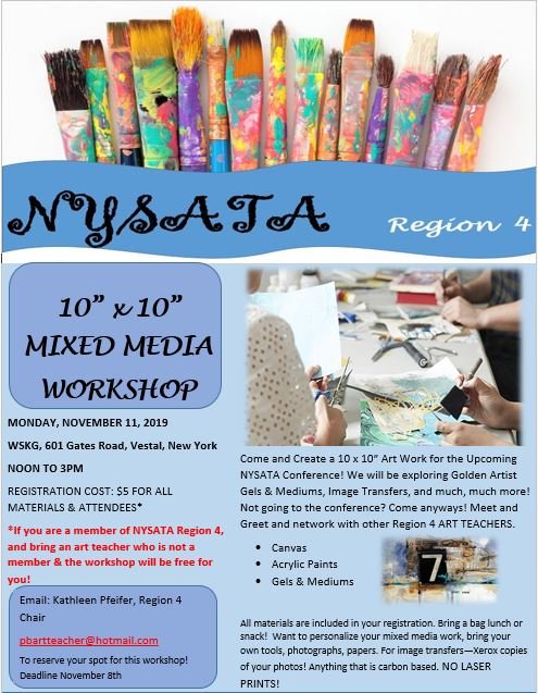 NYSATA Region 4 tweet media
