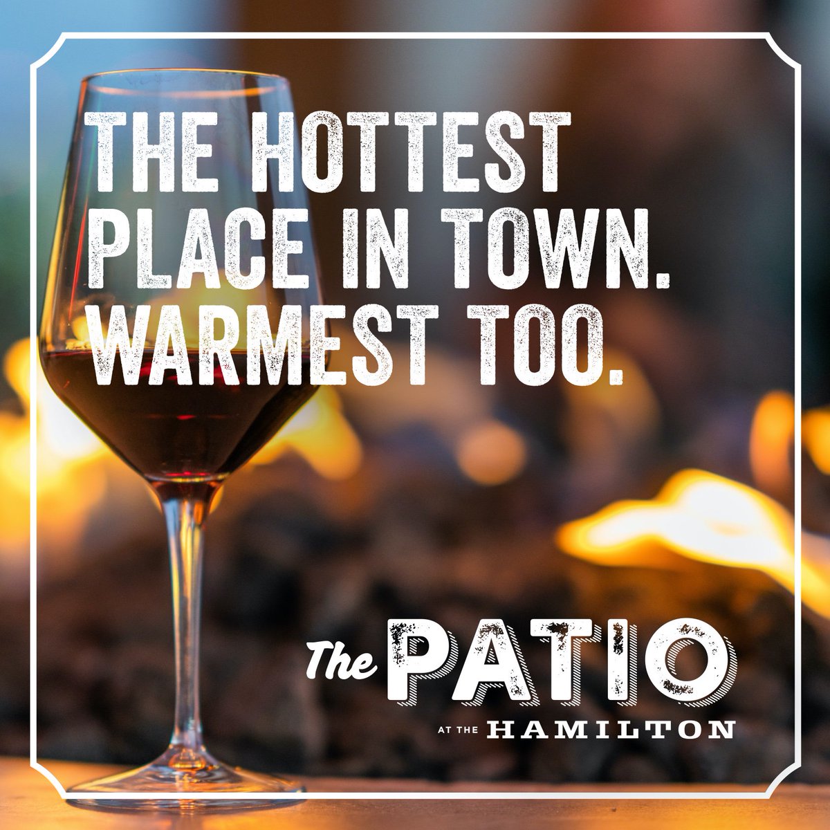 HamiltonKitchn's tweet image. Come enjoy the great food, drinks and atmosphere at the NEWLY REFRESHED Patio at the Hamilton. #thkpatio #firepit #funwithfriends