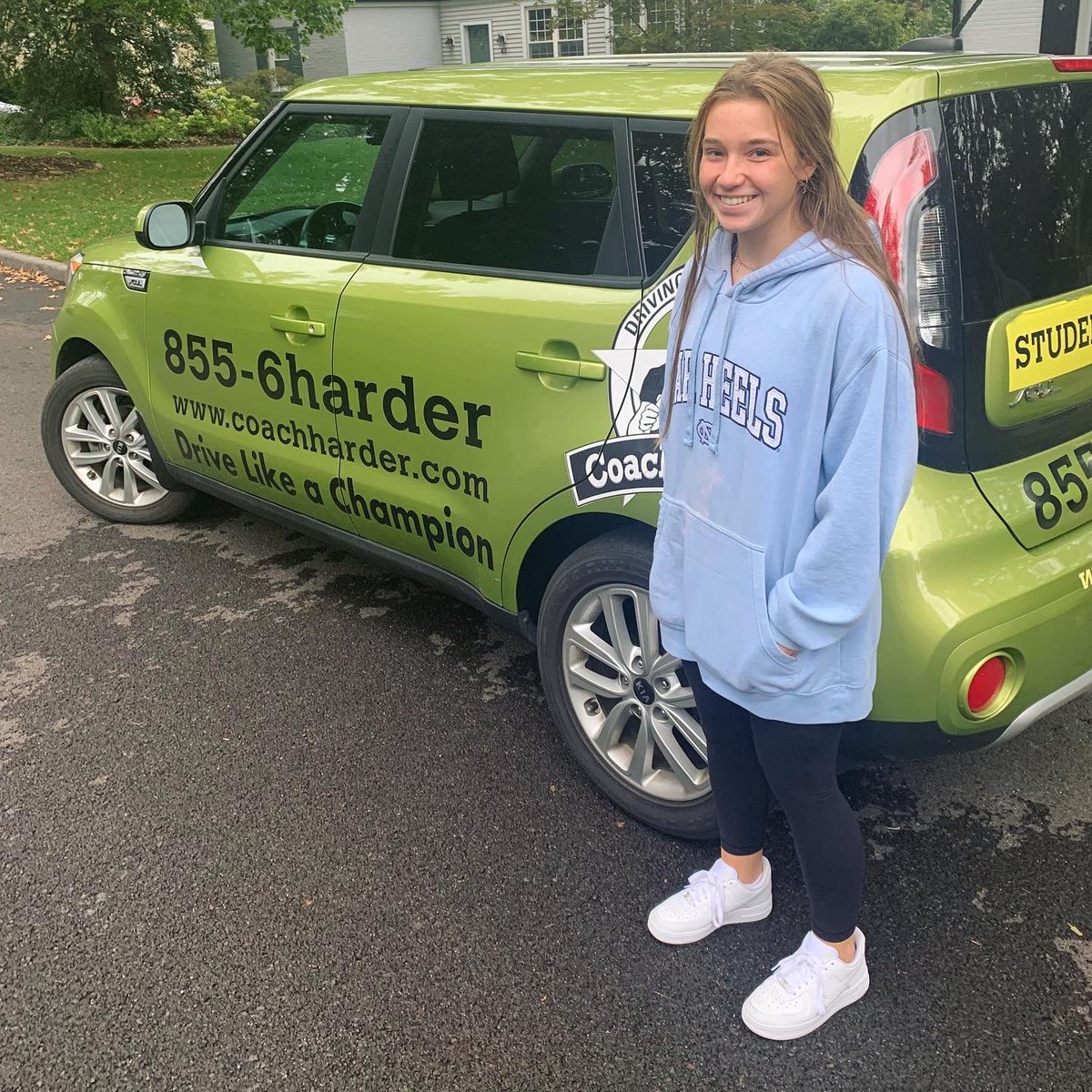 CoachHarderSTL's tweet photo. We have another double feature today! Olivia and Jill both passed their driving tests with a 97%! 🎉🎉
Congrats and well done, ladies! Thanks for choosing CHDS!
_____
Interested in taking our driving courses? Call our office today! 📞 314-222-3938 | M-F 9AM-5PM https://t.co/jA6oB8lzDP