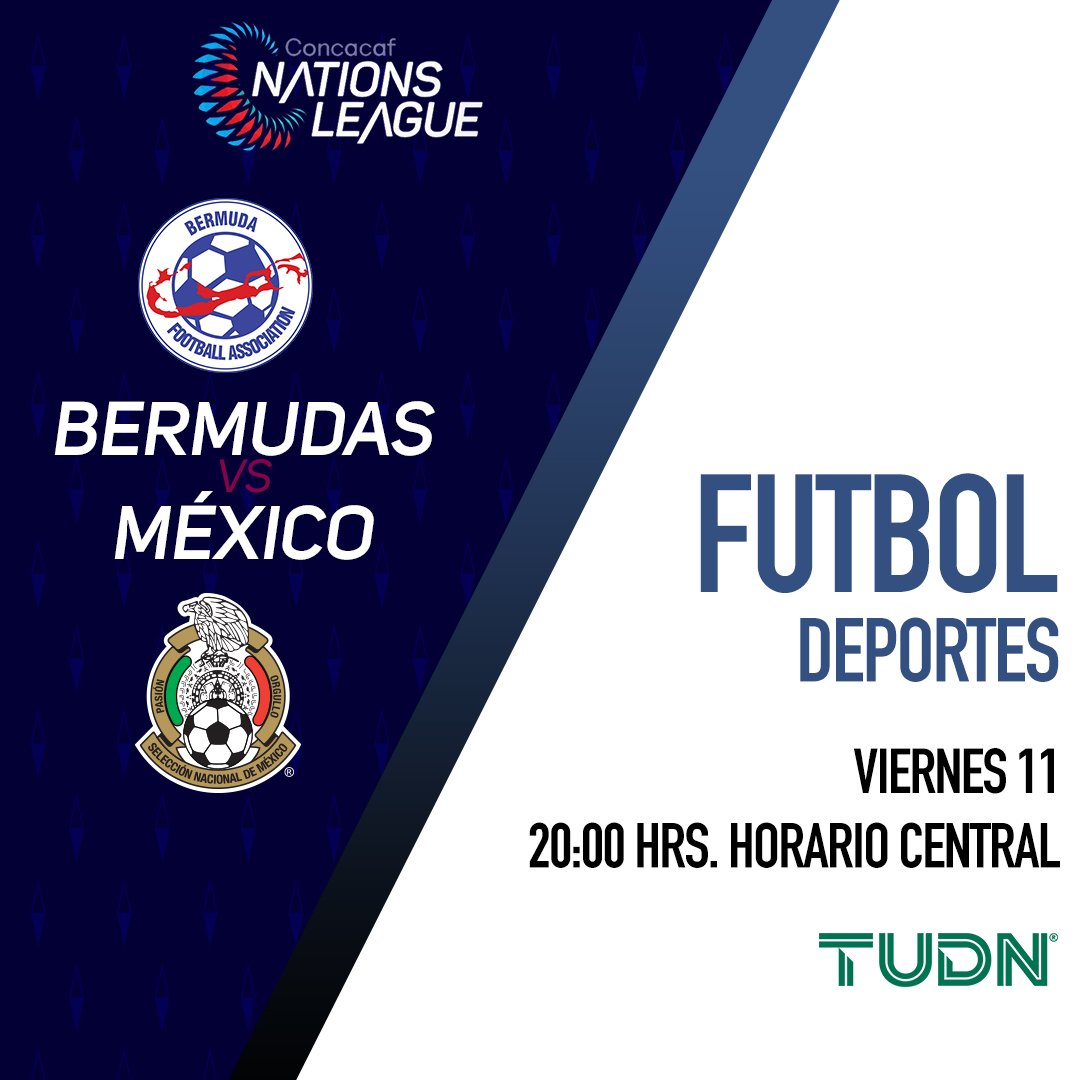 ⚽ ¡El equipo tricolor se enfrenta a Bermudas en la Liga de Naciones! ¿Quién abrirá el marcador? Vive el partido por <a href="/TUDNMEX/">TUDN MEX</a>. ⚽