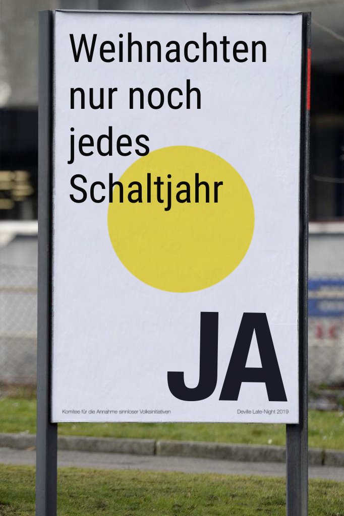 volktoday's tweet photo. Weihnachten nur noch jedes Schaltjahr https://t.co/b9g4tjv40p