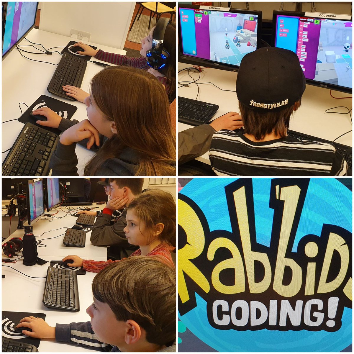Creative Computing Clubâą CIC (@cccsuffolk) on Twitter photo Having a fantastic time <a href="/CCCSuffolk/">Creative Computing Clubâą CIC</a> with the newly released #RabbidsCoding from <a href="/Ubisoft/">Ubisoft</a> which we got to see #keystolearn <a href="/LifeatUbisoft/">Life at Ubisoft</a> launch event recently. <a href="/Alkerion/">Olivier Palmieri</a> @stephcorse <a href="/lilmissphillips/">Mel Phillips</a> <a href="/BAFTAGames/">BAFTA Games</a> Having a fantastic time <a href="/CCCSuffolk/">Creative Computing Clubâą CIC</a> with the newly released #RabbidsCoding from <a href="/Ubisoft/">Ubisoft</a> which we got to see #keystolearn <a href="/LifeatUbisoft/">Life at Ubisoft</a> launch event recently. <a href="/Alkerion/">Olivier Palmieri</a> @stephcorse <a href="/lilmissphillips/">Mel Phillips</a> <a href="/BAFTAGames/">BAFTA Games</a>