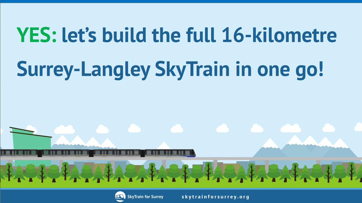 SkyTrain4Surrey's tweet photo. PRESS RELEASE: New trip data from @TransLink shows full 16km #SLSkyTrain is urgently needed. Majority in #SurreyBC and #Langley commute to other cities for work or school. Reducing travel times by expanding SkyTrain CRITICAL for reducing congestion. FULL: https://t.co/7ygr1W7qD2 https://t.co/G3dkQf9OKB