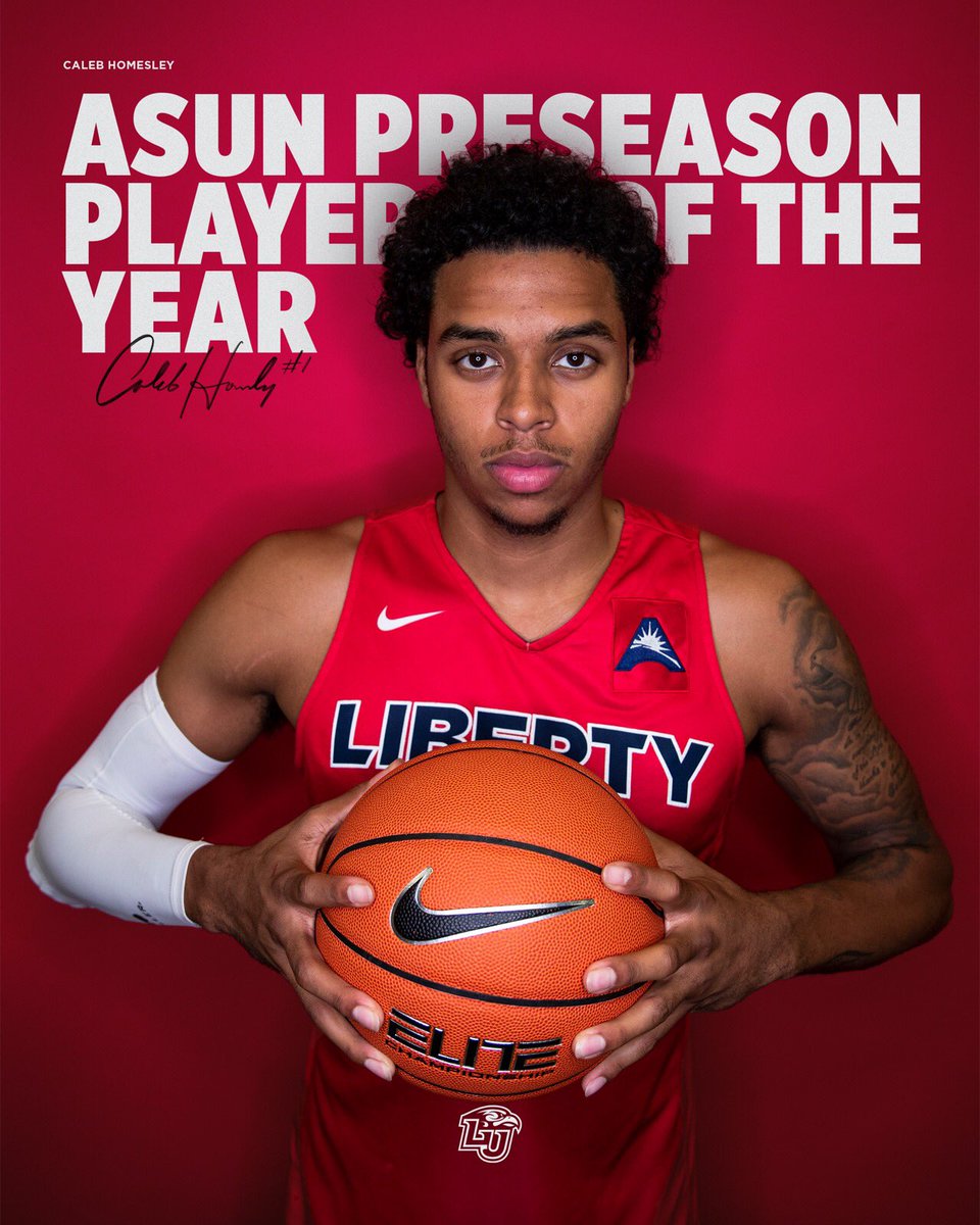 Congrats to <a href="/get_buckets05/">Caleb Homesley</a> being named <a href="/ASUNMBB/">#ASUNMBB🏀</a> Preseason Player of the Year! #RiseWithUs