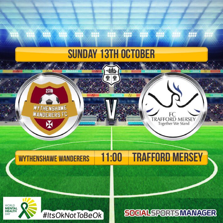 traffordmersey's tweet photo. We take on top of the league this sunday 11am kick off #upthemersey #togetherwestand https://t.co/qvBnBc7uwi