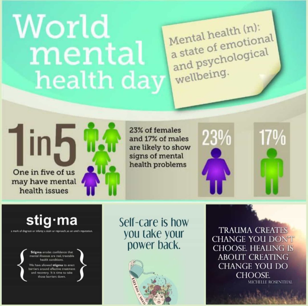 POMGambia's tweet photo. Mental health awareness is everybody's business.
#WorldMentalHealthDay
#RaiseAwarenessOnMentalWellbeing
#Pscho-social&emotionalSupport&education
#Emotionalinntelligence
#letshealtogether https://t.co/gIIRu6nPQy