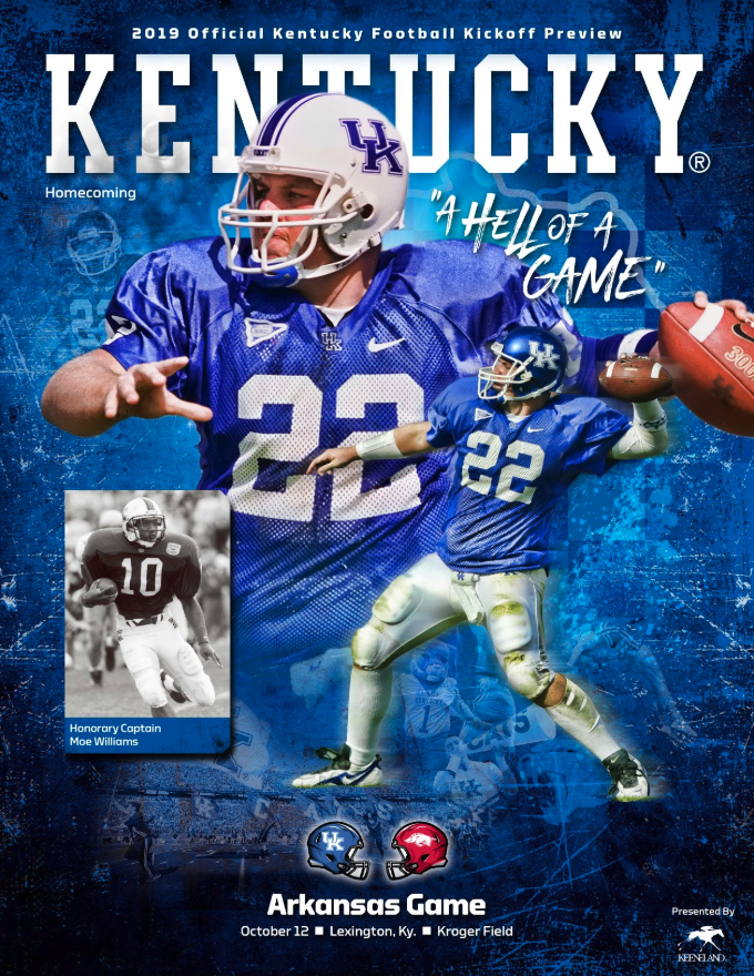 Game Day!!! 
Get ready for <a href="/UKFootball/">Kentucky Football</a> vs Arkansas by checking out our digital guide which honors UK legend Jared Lorenzen. #BringIt publications.provationsgroup.org/publications/A…
