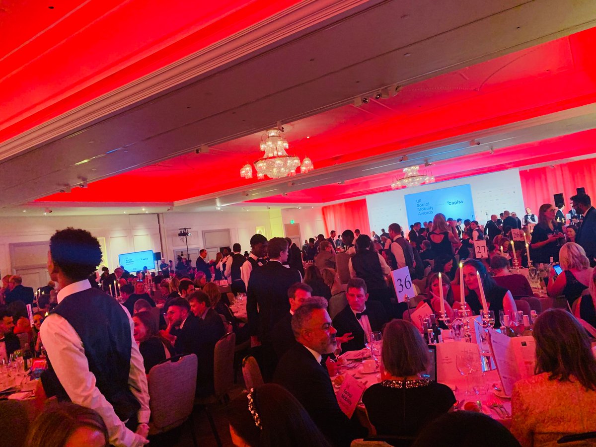 Great to meet so many individuals and companies who supporting the social mobility movement!!!