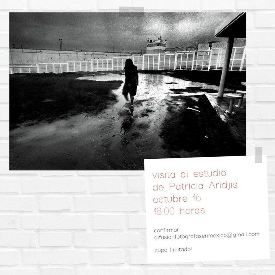Cordialmente invitadas al estudio de Patricia Aridjis, sólo hay que registrarse en la siguiente dirección de correo: difusionfotografasenmexico@gmail.com 

¡Las esperamos!

#FotógrafasEnMéxico