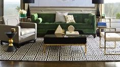 TheMuscatoTeam's tweet image. #InteriorDesignMatters: Wanna soften up the look of your hardwood floors, grab an area rug... don&apos;t be afraid of bold patterns /material. Here are some eye-catching examples...