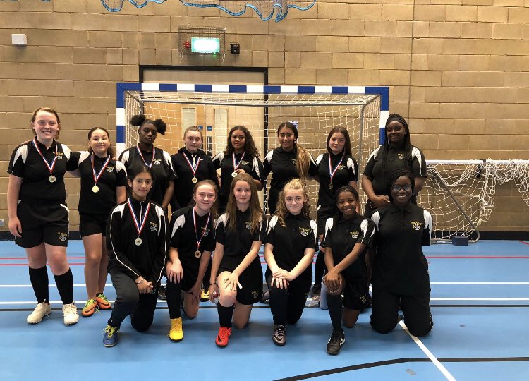 In making it to the final OLSC faced a strong Kings Team. Following 4 mins of FT and 2 mins of ET, no goals were conceded by either side. Girls managed to hold their nerve, scoring a 3rd penalty to claim them the win! Great effort from all girls! Futsal Champions!⚽🎉#champs