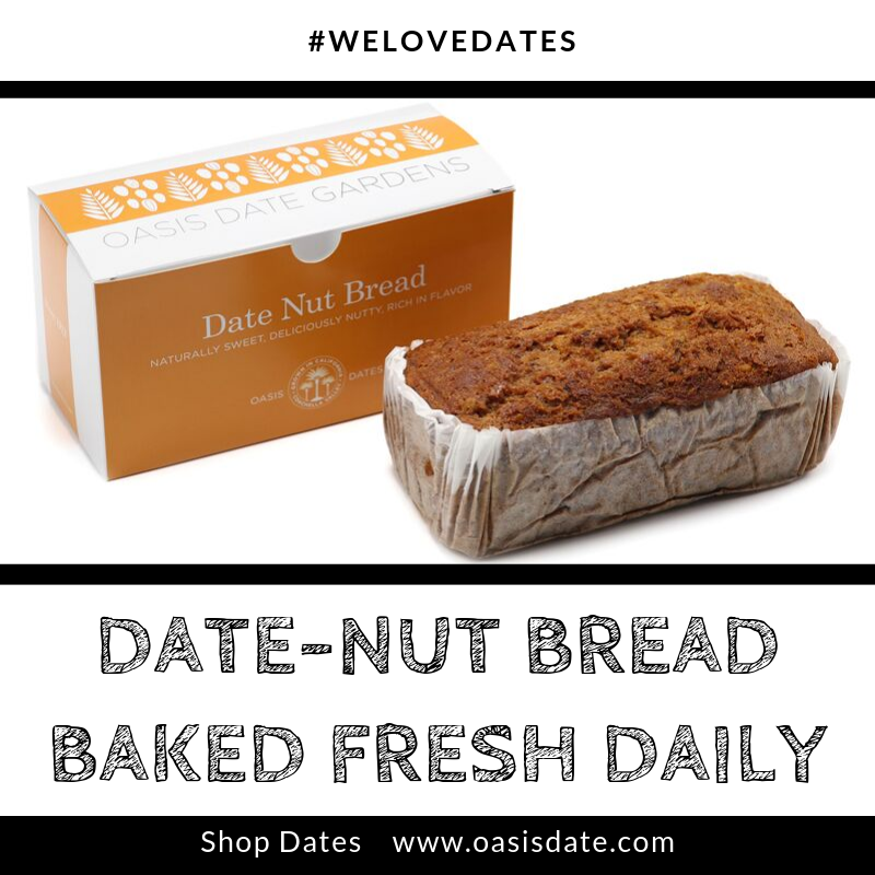 OasisDateGarden's tweet image. Have you tried our sweet date-nut bread? 

Shop: oasisdate.com

#datebread #sweetcravings #oasisdategardens #oasisdate #fallflavors #fallfoods #foody