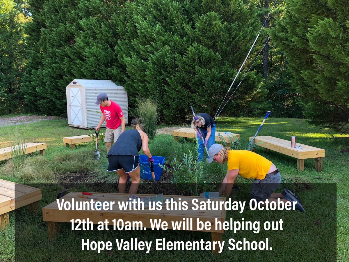 BullClassrooms's tweet image. Join us this Saturday October 10th at Hope Valley Elementary School. We will be converting sandboxes to raised garden beds and also organizing classrooms. 
#bullcityclassrooms #hopevalleyelementaryschool #durhamnc #bullcity #volunteers #community #durhampublicschools #wearedps