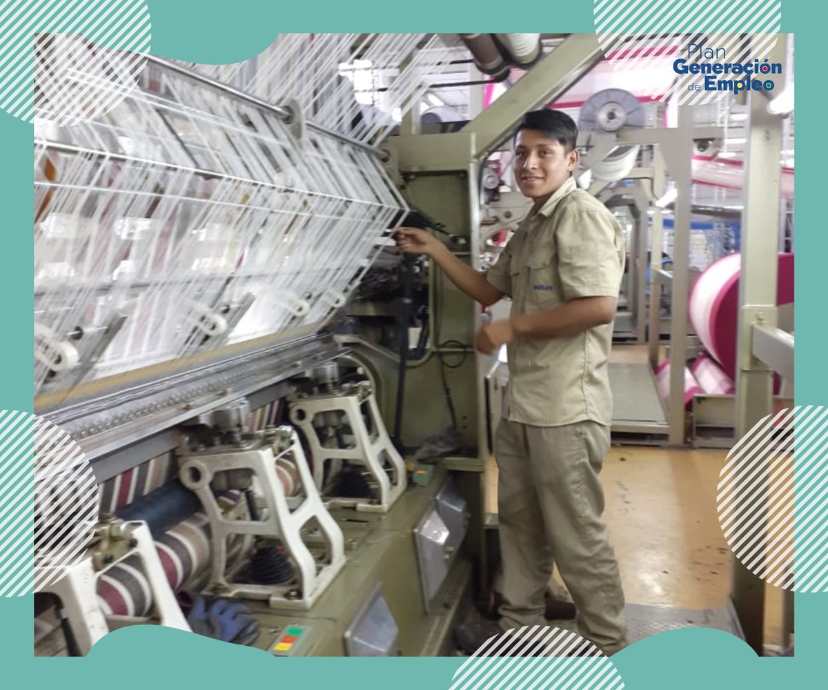 PlanDeEmpleoBol's tweet photo. ¡Apoyamos a la industria nacional!
Les presentamos algunos de los más de 60 jóvenes incorporados en la empresa Textil Ardillate SRL en #Cochabamba. 

#BoliviaEsJovenBoliviaTrabaja
@minplanifica https://t.co/6vARguMfAq