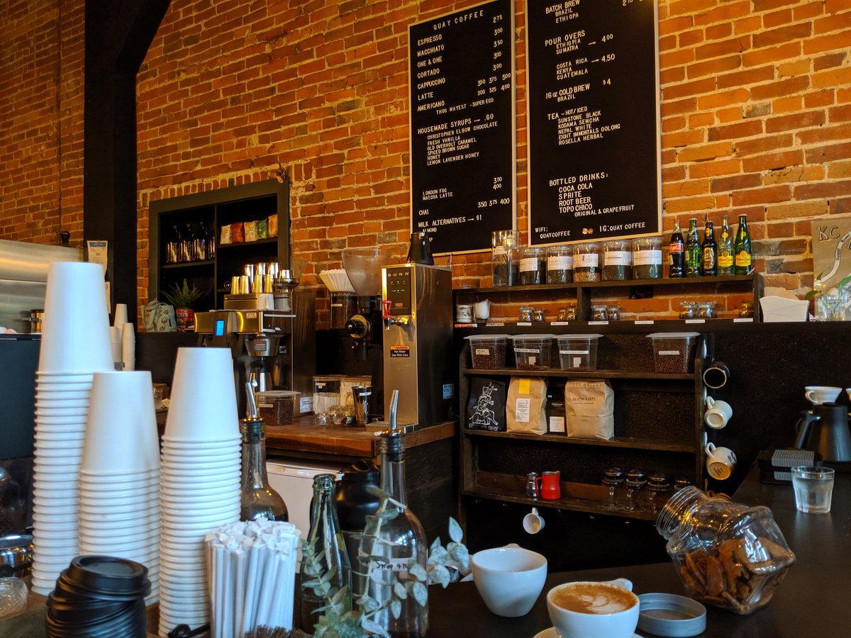 staubio's tweet photo. Let's get this #coffeeshophop started with @QuayCoffee. 1/36. https://t.co/18f9kMQVhm