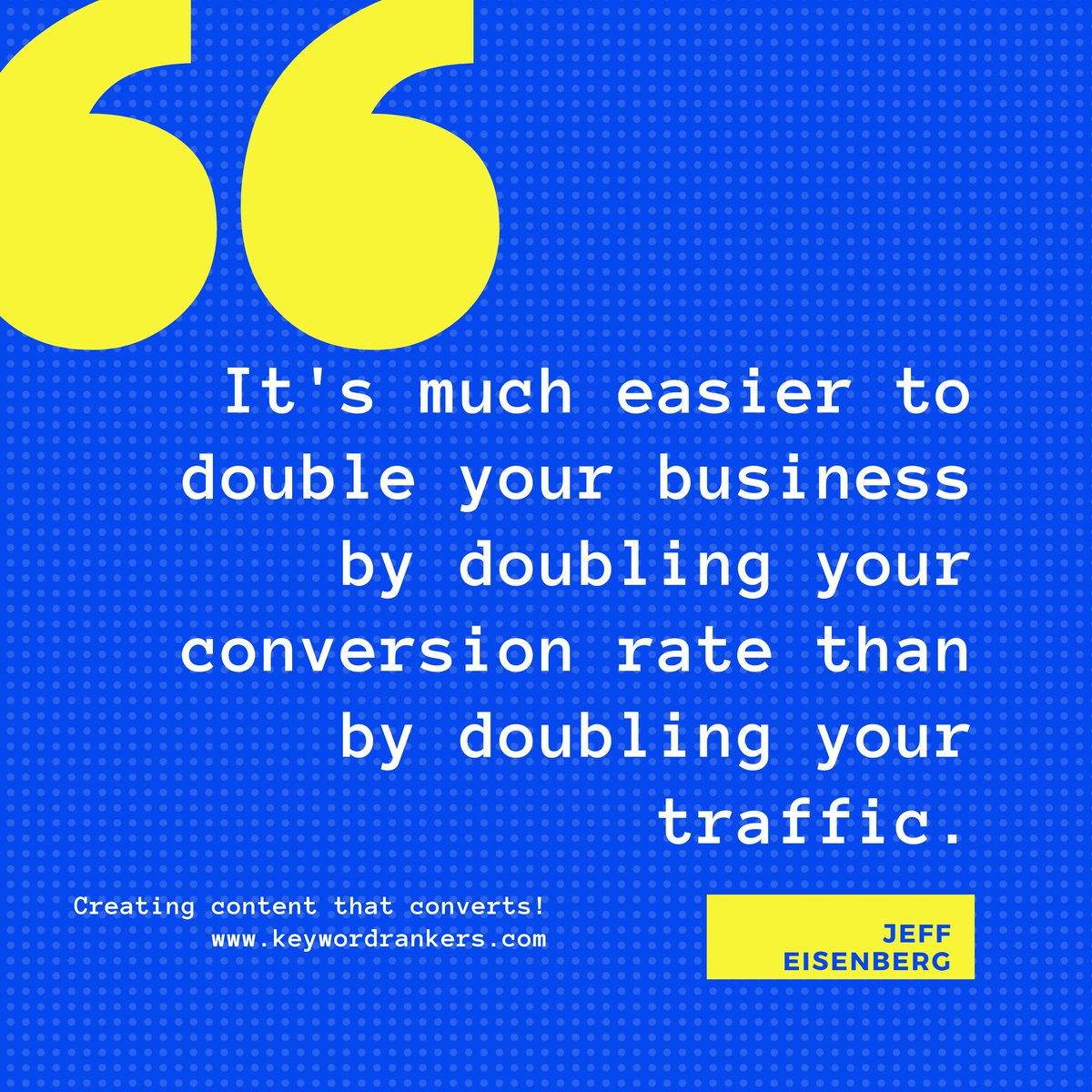 keywordrankers's tweet image. What good are leads if you can't convert!

Keywordrankers.com

Creating content that converts!

Since 2008

#contentwritingservices #articlewritingservices #seocontent #keywordrankers #articlewritingcompany