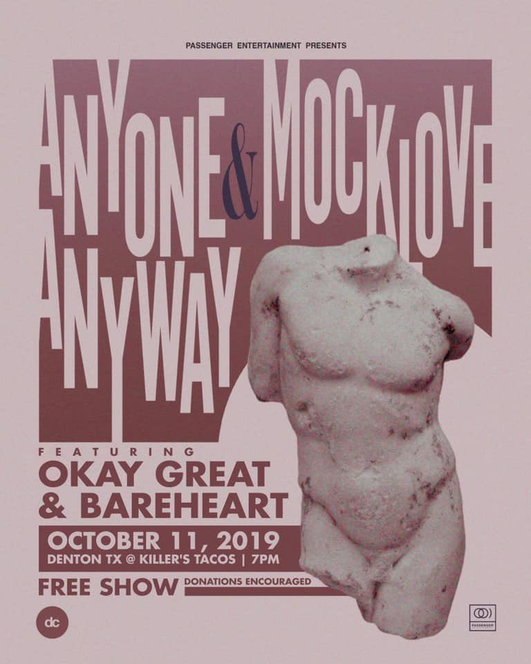 DENTON!!  

We’re playing a FREE pop up show tomorrow at Killer’s Tacos!  We really need your help on this one. RT this, come out, tell your friends. See you there 🖤🖤