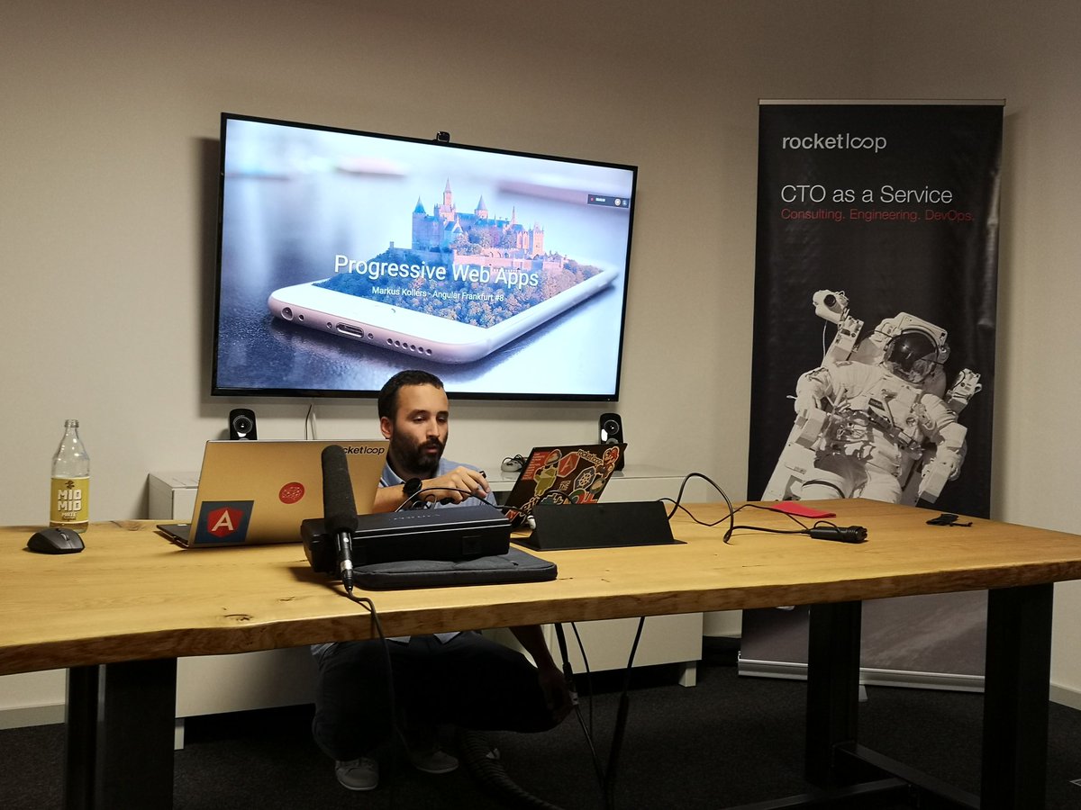 stolze's tweet photo. PWAs by Markus
#ngfrankfurt #angular https://t.co/3XrhgRqoMI