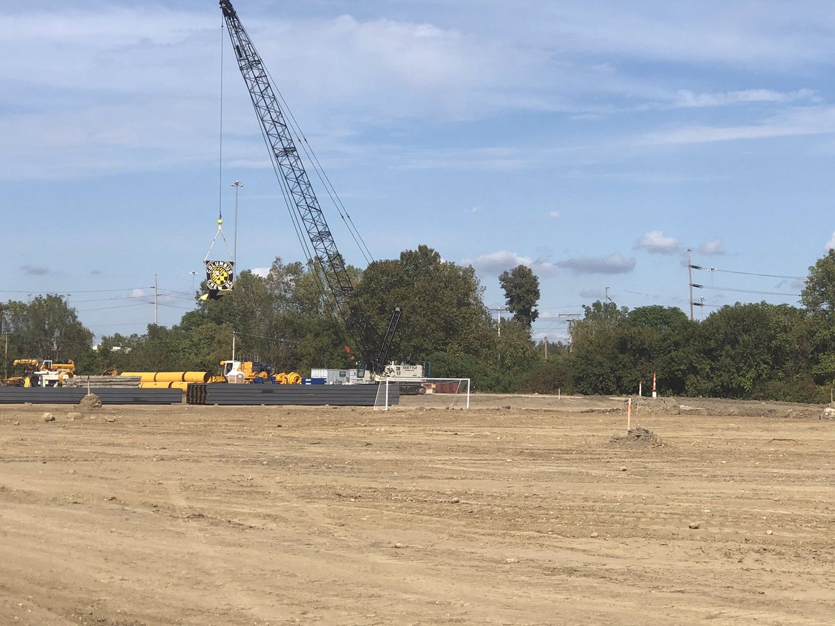 SenJonHusted's tweet photo. Lt. Governor @JonHusted helped break ground today on the new @ColumbusCrewSC stadium in downtown Columbus. He spoke about @GovMikeDeWine’s work to help keep the team in #Ohio. #SavedTheCrew #GloryToColumbus #614Ever https://t.co/NrXXqKrziq