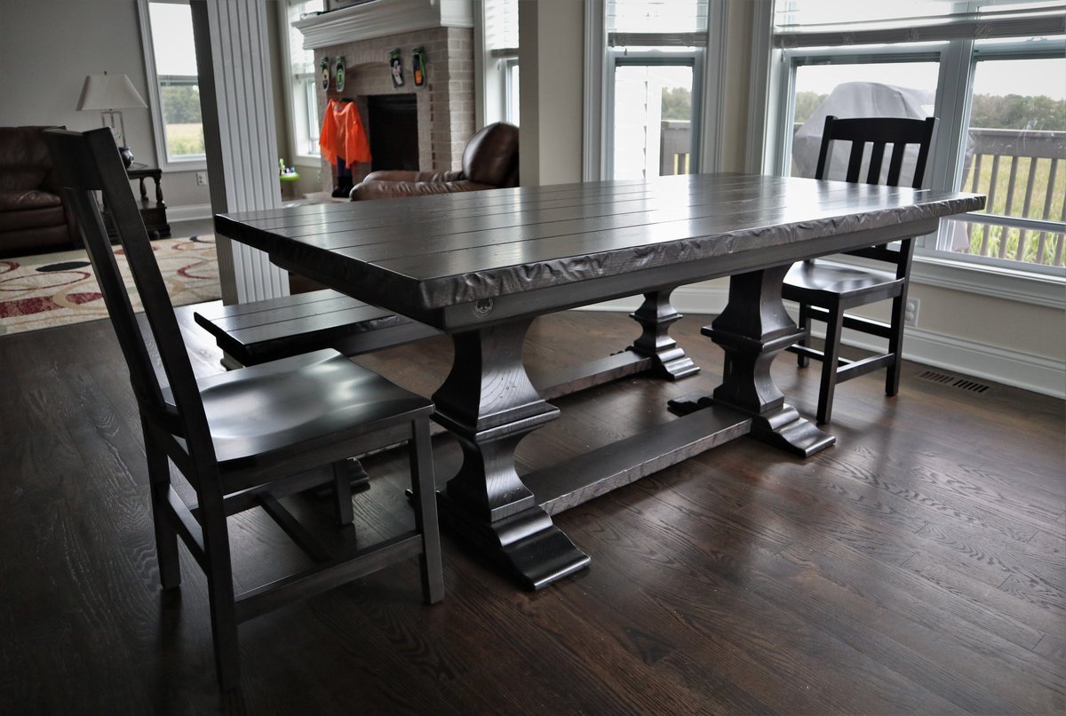 HandmadeTables's tweet photo. Stained gray, feeling anything but. ๐
https://t.co/DC9v95HFyw
#PedestalTables #GrayTables #GrayStain #FurnitureDesigner #CustomWork #RusticDiningTables #MadeInAmerica #KitchenTables #KitchenBench https://t.co/c27iGDKtK7