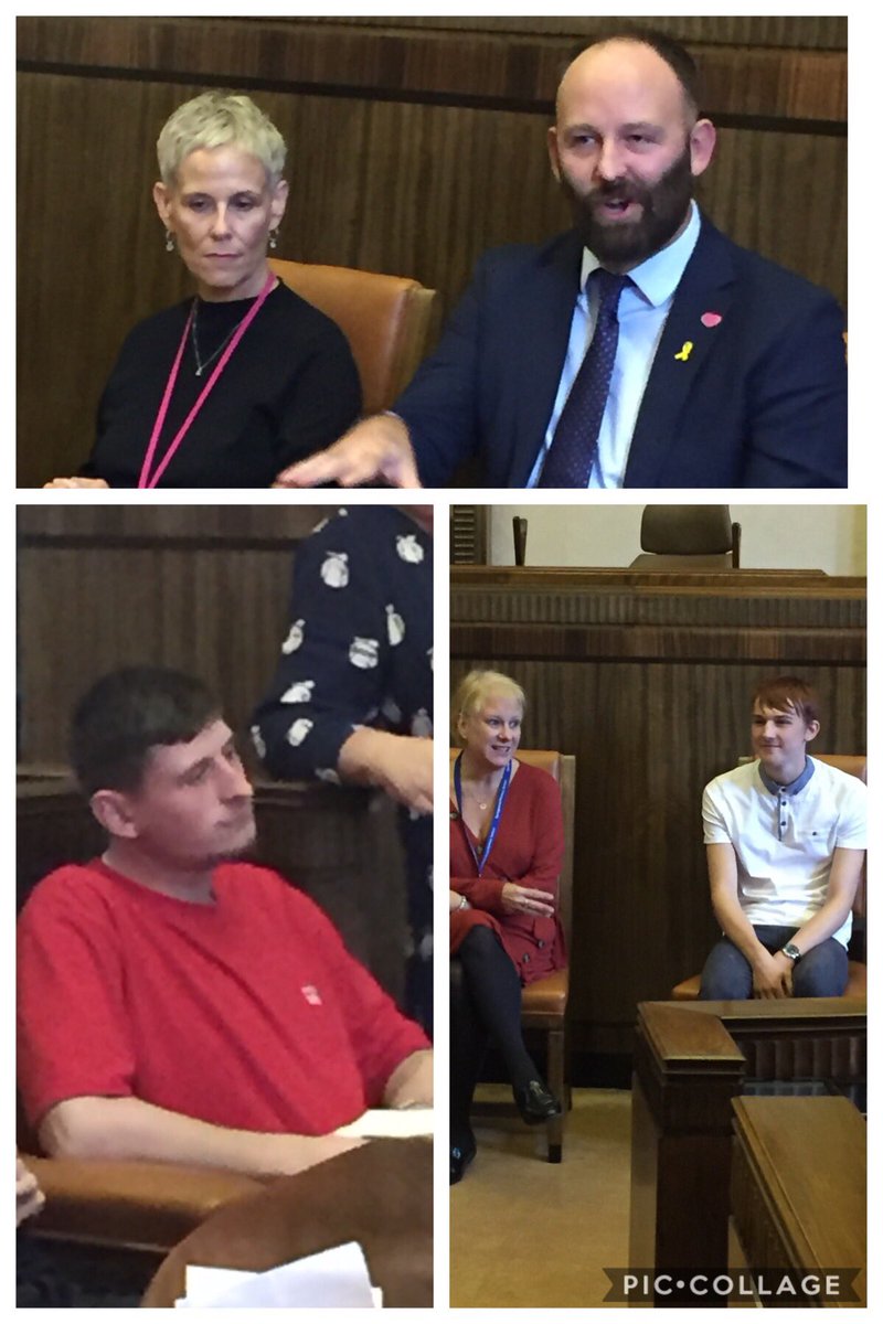 Many thanks to <a href="/MayorofSalford/">Salford City Mayor</a> @Debbie_B23 for hosting our Supported interns today! Also a big thanks to our past interns for updating us on their progress in the world of work! <a href="/SalfordCouncil/">Salford City Council</a>  <a href="/weare_pure/">Pure Innovations</a> @SalfordRoyalNHS <a href="/SalfordUni/">University of Salford</a> <a href="/EcclesSFCollege/">Eccles Sixth Form College</a> <a href="/SalfordLeisure/">Salford Community Leisure (SCL)</a>