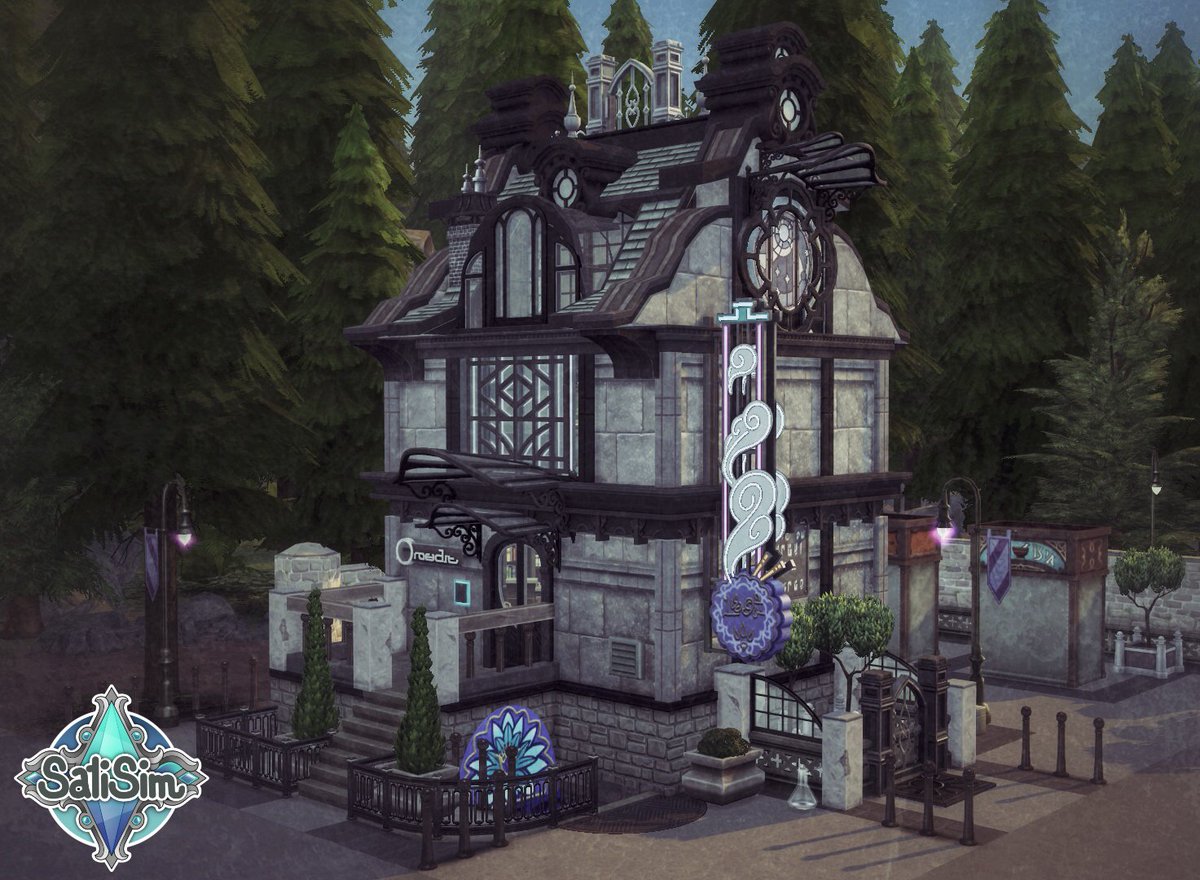 SatiSimBuilds's tweet photo. Just finished the basement and uploaded it to the gallery! 🤗
'Spellcasters Supplies' sells potions, books, crystals and all sorts of magical goods!
Without CC! Origin ID: SatiSim 💙
Hope you like it! 🤗 @TheSims @SimGuruKuxiku #thesims4 #sims4 #ts4 #ts4realmofmagic #RealmOfMagic https://t.co/IVEFhDuN1y