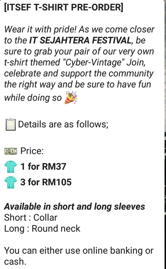 itsef19's tweet photo. Pre-order exclusive tshirt of ITSEF until this Sunday only!!! Grab one now 🔥 https://t.co/uz5oYZcNzJ