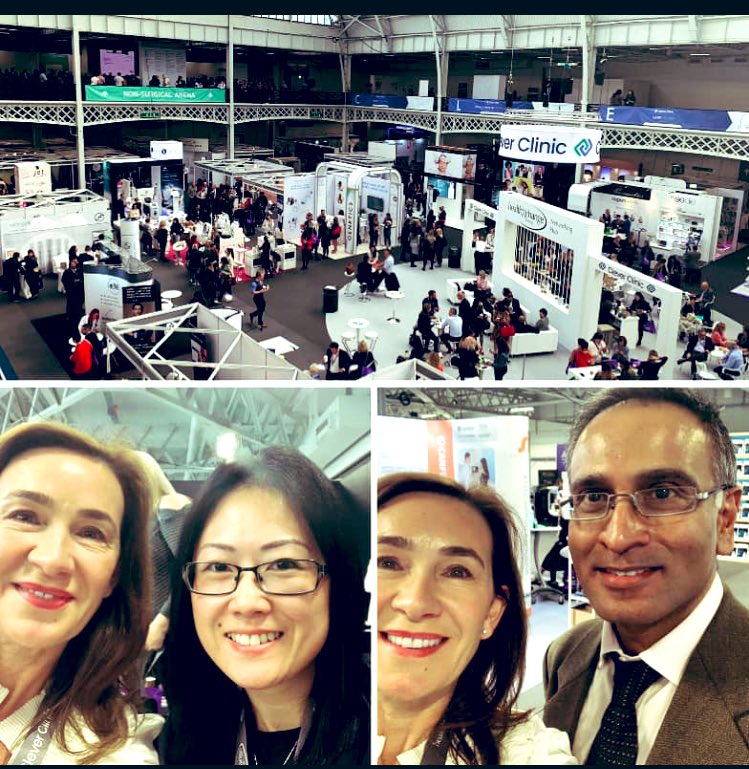 OutstandTo's tweet image. Great day at CCRExpo catching up with some inspirational people Dr Qian Xu Dr Dalvi Humzah #aesthetics #london #CCRExpo