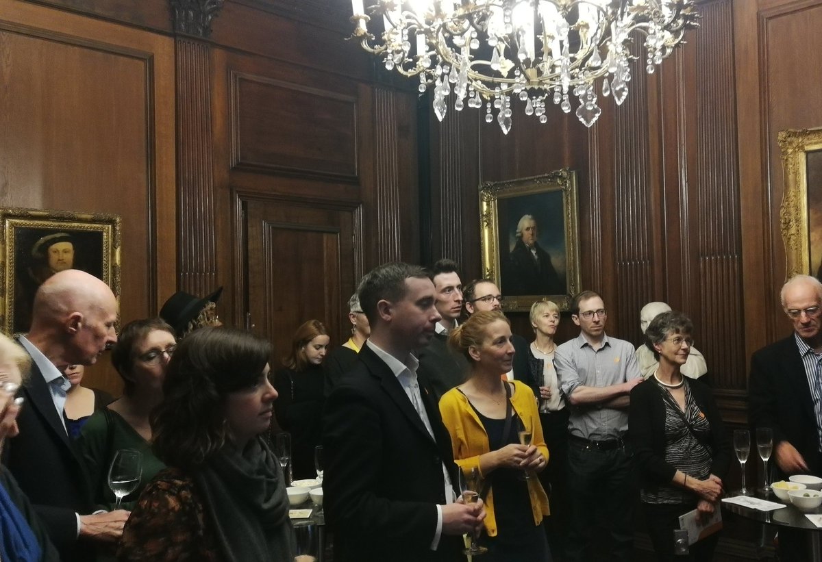 LucyLyons's tweet photo. Speeches and champagne in a lovely posh room at the opening of #UnderTheSkin #RCPUnderTheSkin @rcpmuseum
-
-
-
#Art #ArtAndMedicine #Drawing #Anatomy #AnatomicalArt #Pathology #PathologicalArt #MedHist https://t.co/BmgqjXVFhW