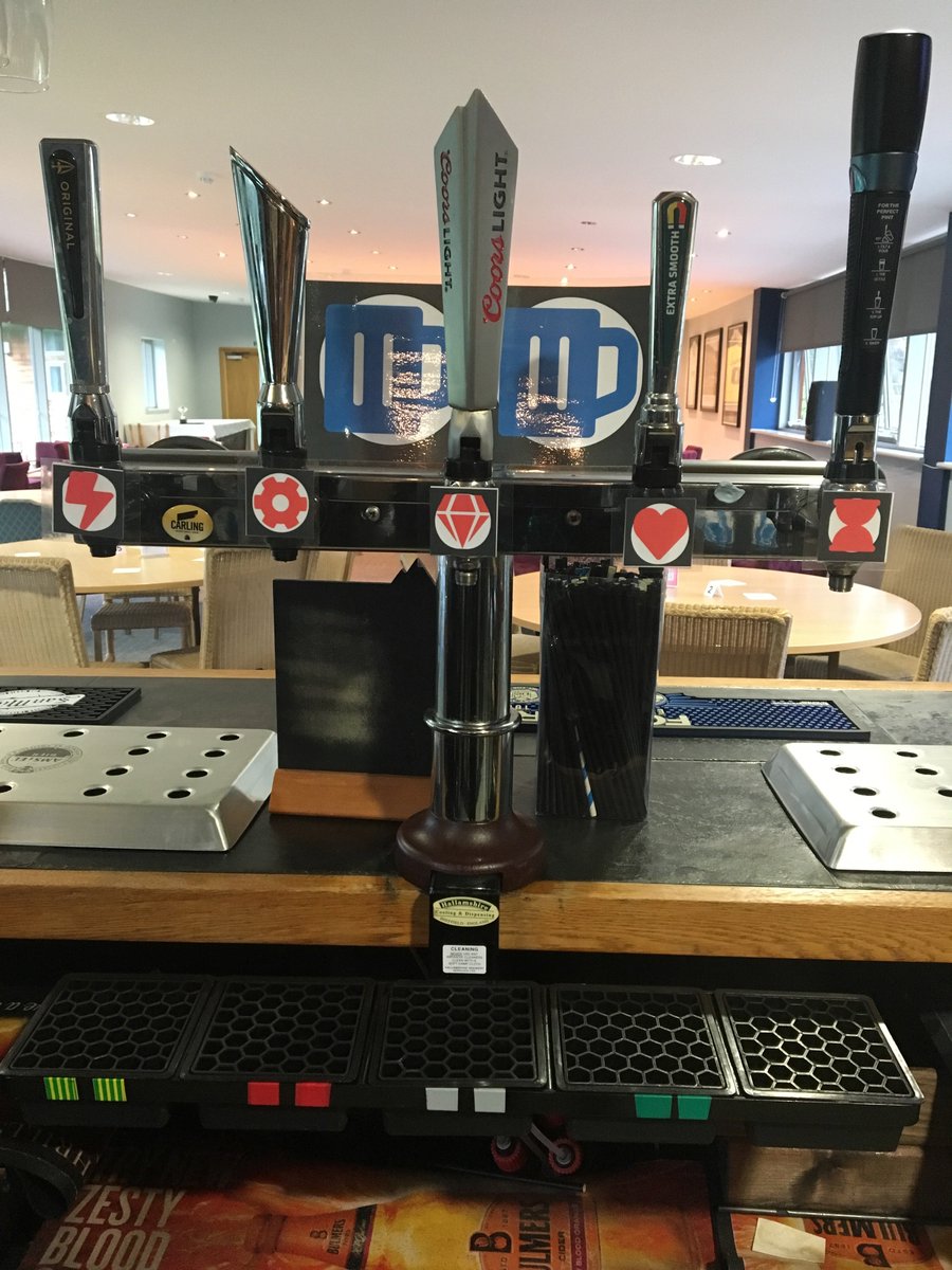 The order will then be sent to our trainee staff who will be following a different system based on icons and colours.
Each drink will have a different symbol and each zone will have a different colour to help them create each order. hashtag #AccessHospitality