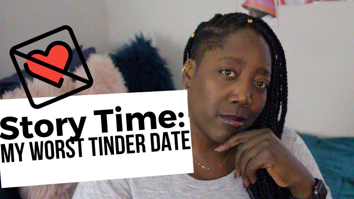 CurvyGirlsLife's tweet photo. Oh No! Worst #Tinder Date ever! New video! Story Time about my worst Tinder Date! You won’t believe what happened! https://t.co/n43ce52C1c #YouTubeBlack #thiscurvygirlslife #Youtube #vlogger @YTCreators @Tinder https://t.co/3bwfWFpLi4