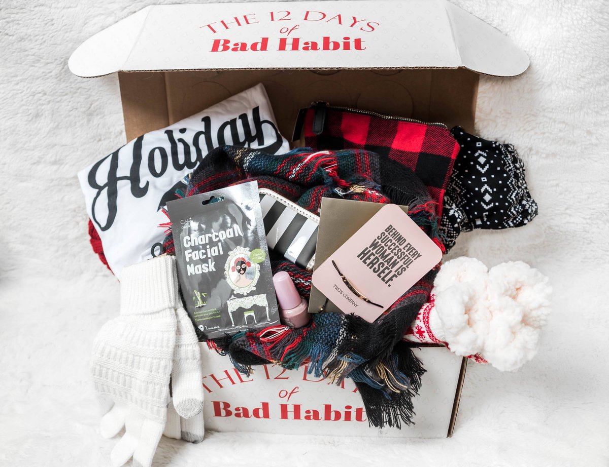 bhbshop's tweet photo. This may not be Seltzer or Wine, but this 12 Days Box for Women is No Joke! @maloney_maggie @townandcountry #12daysofchristmas #giftbox #punchbox 

https://t.co/v5N0ZAppy6 https://t.co/CzhQuOcc6w