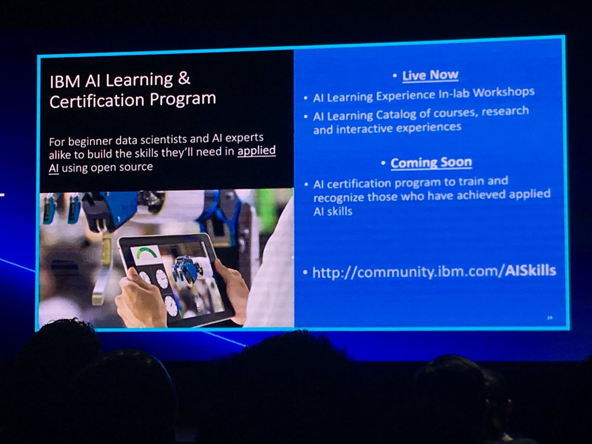 InovasSpA's tweet photo. Programa de certifacion IBM para AI gratis free #ibmcloudcl https://t.co/Lmmf5vGYWd