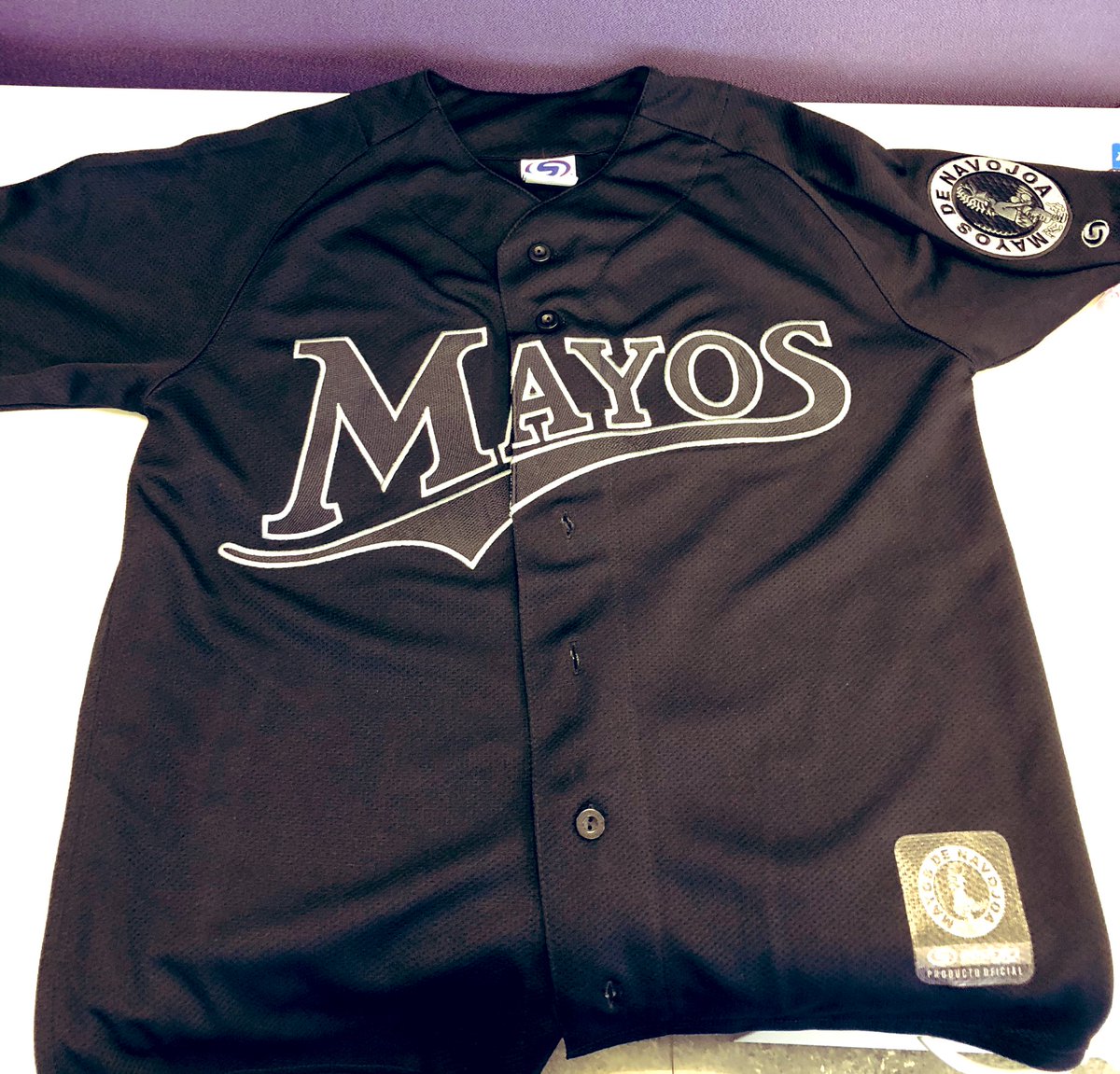 Ya tengo mi jersey @OficialMayos @LMPbeisbol #LMP #VamosMayos  ⚾️👏🏻🙌🏻