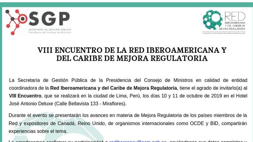 #Agenda | Juan Pablo Hernández (<a href="/juanpablo710/">Juan Pablo</a>), Coordinador de Planeación Estratégica de la <a href="/CRCCol/">CRC Colombia</a> participa en el VIII Encuentro de la Red Iberoamericana y del Caribe de Mejora Regulatoria <a href="/REDiberoamer/">RED Iberoamericana y Caribe de Mejora Regulatoria</a> #REDMejoraRegulatoria