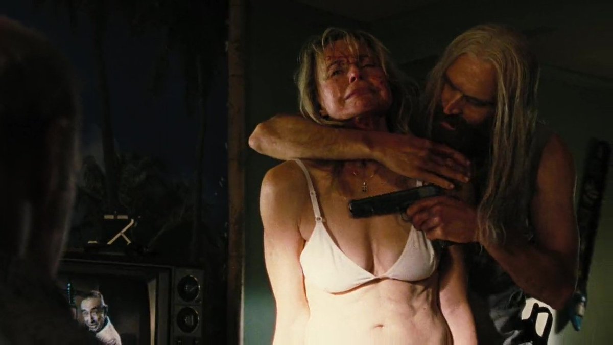 Blonde from devils rejects naked, real sex scandal girlfriend busted