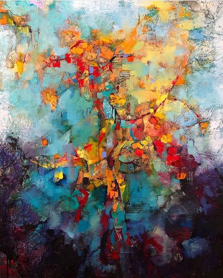 Painting by @jonwassom 
#abstractpainting
#abstractart #art #artist #acrilycpainting #painting #portrait #creator #creativity