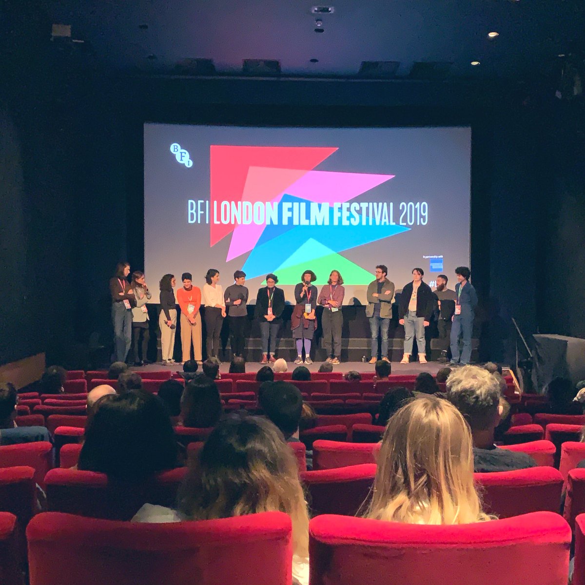 amanda_actor's tweet photo. Lovely afternoon watching @BFI Film Festival’s short film series ‘Drive It Like You Stole It’ w/ @Josefinetc ✨ https://t.co/4v8KGrv0nj