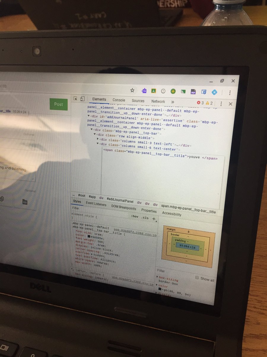 evodarek's tweet image. Reflecting on Who Am I? Survey results in @my_Blueprint today @Harriett_Todd. S- ‘I’m a kinaesthetic learner; why does it say I learn best by crying?’ B/c you’re a funny kid who alters the text in JavaScript! #futureprogrammer? #pathwayplanning @eSSTteam