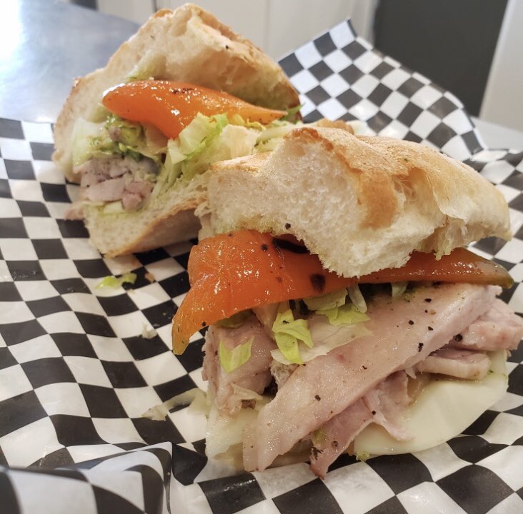 Porchetta , available this weekend!