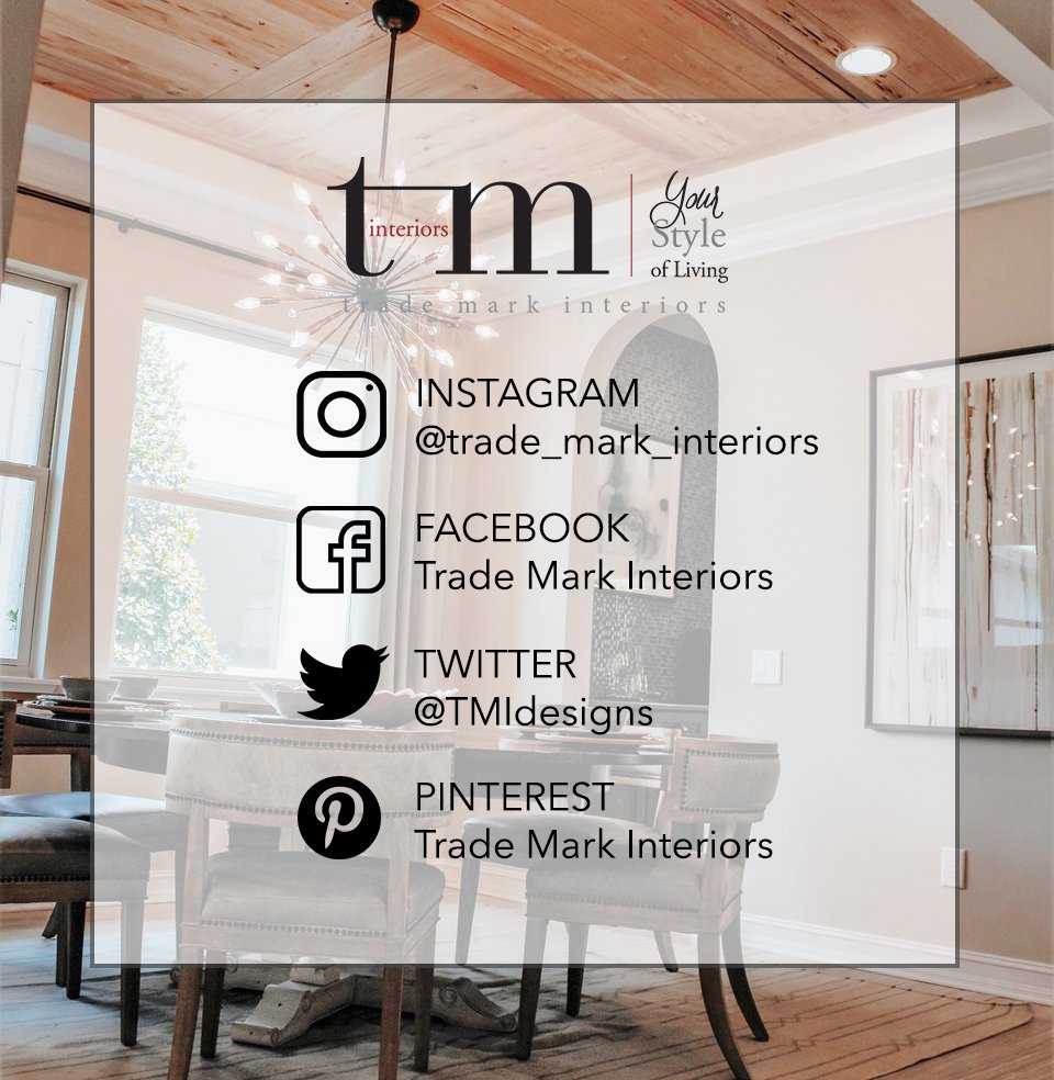 Did you know we have 4 social media platforms with content!? Well since we already have you on your phone...open up these apps and follow us! 😌

#yourstyleofliving #srq #trademarkinteriors #instaliving #socialmedia #followus  #ruedaily #maketimefordesign #inspotoyourhome