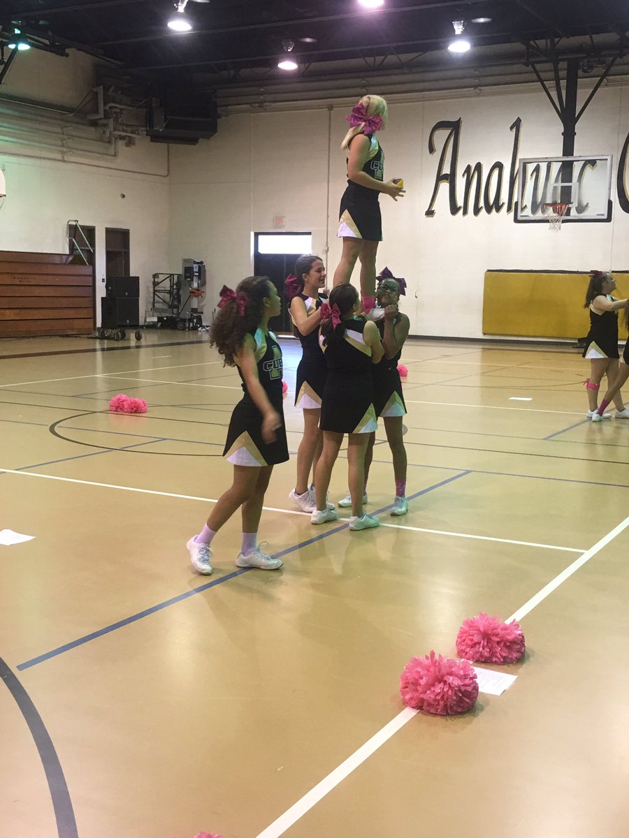AMS Pink Out Pep Rally! Come support our AMS Panthers tonight!