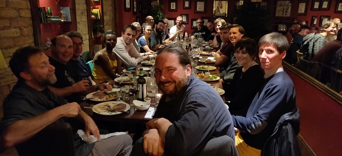 @LeanAgileScot #lascot annually dinner at New chapter with to many to tag.. @sebrose @w3ltraumpirat @tdpauw @CatSwetel @p_smeets @tonybruce77 @wouterla @mtishauser @pocketsons @michieltcs @karelboekhout @malk_zameth @sneakybeaky @SteveSmithCD @Abebab @somesheep.. And more...