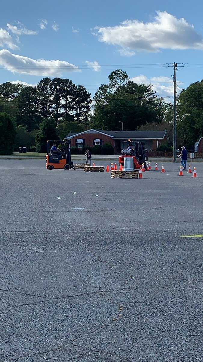 Forklift rodeo in Wayne County <a href="/WhyWayneWorks/">Wayne Alliance</a> @edpnc