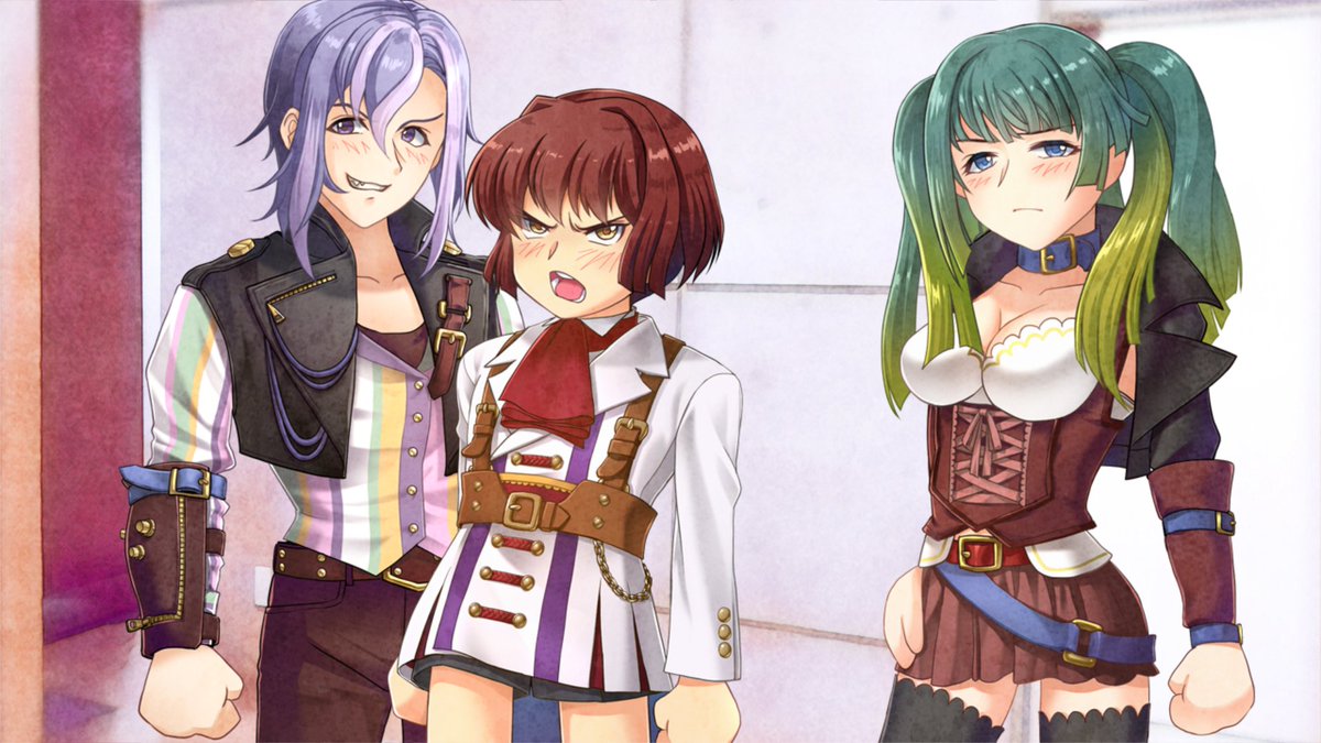 segasaturnhime's tweet photo. cooking up a plan to end racism with the gang on discord #Ciconiaspoilers  #Niconia https://t.co/PxsvLMAvmE