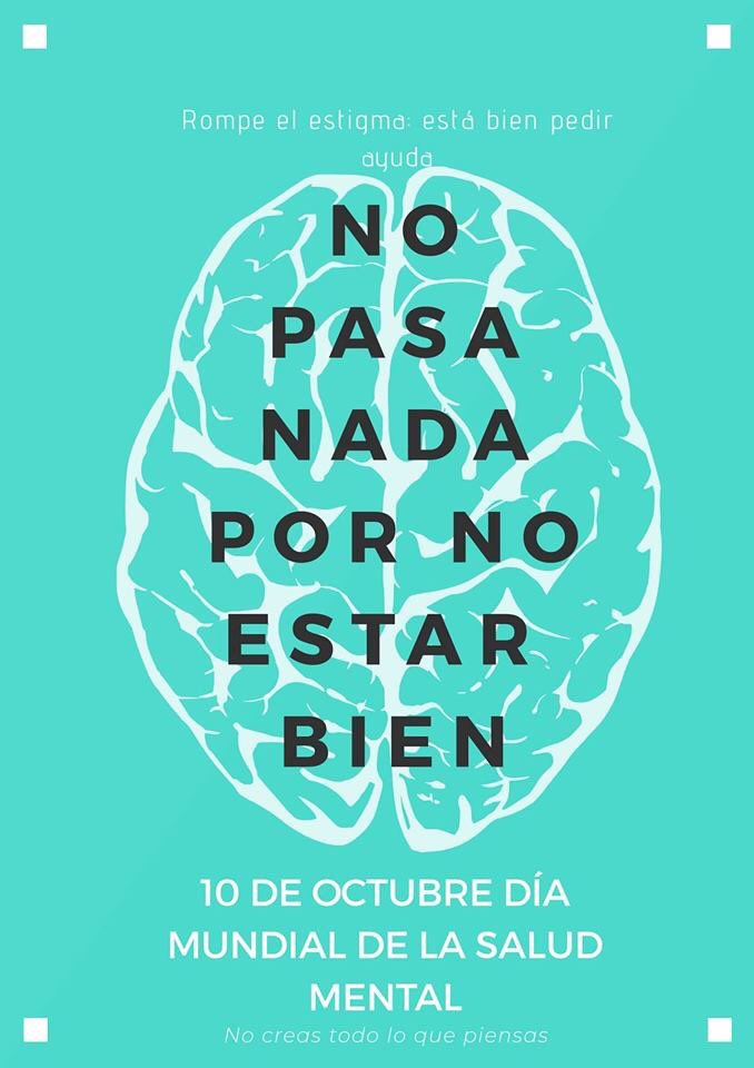Maar0306's tweet image. “Cuarenta segundos para actuar” 
10 de Octubre, día Mundial de la Salud Mental. 
Un día como hoy es una oportunidad para concienciar y movilizar a la población acerca de cuestiones relativas a la salud mental.  #Conectatealavida #40seconds