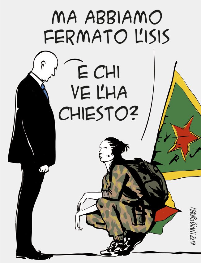 katia0's tweet photo. - Μα σταματήσαμε το ISIS.
- Και ποιος σας το ζήτησε ;

#DefendRojava #SaveTheKurds #SaveRojava #rojava #NoFlyZone4Rojava #Syria #TwitterKurds #Κουρδοι #KurdsBetrayedByTrump #kurds #handsoffrojava #riseup4rojava #StopRacistTurkey #TurkeyIsATerrorState #Erdogan https://t.co/D6ZbZjECMT