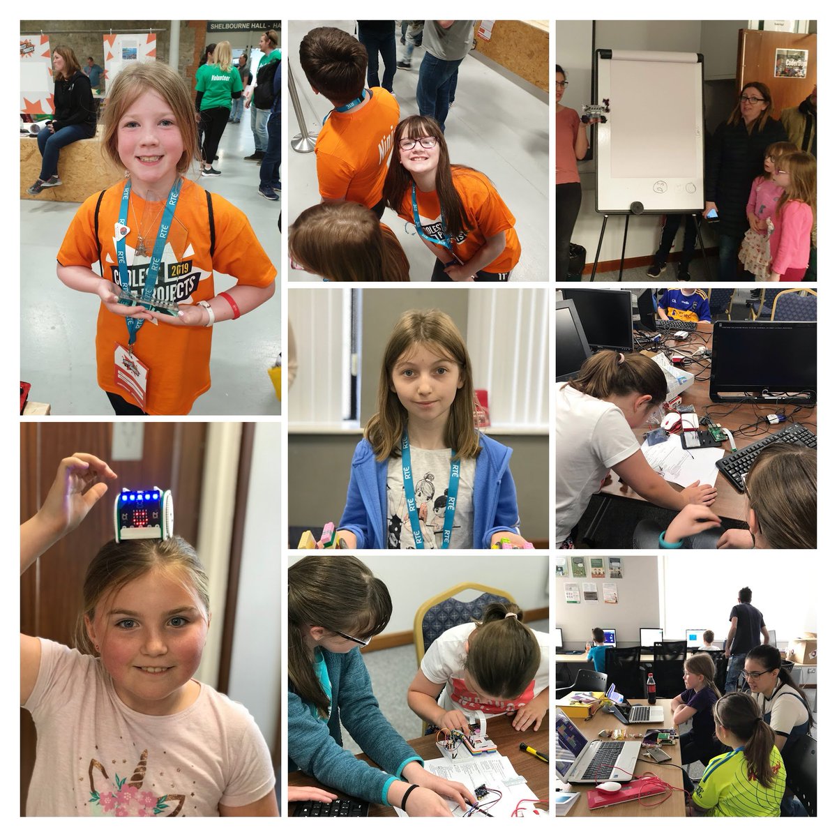CoderDojoBanb's tweet image. We couldn&apos;t possibly single any one individual out from our fab group of #CoderDojoGirls as they all rock to the max with their fantastic projects and brilliants ideas! So lucky to have so many take part on a regular basis! #GirlsInSTEM #InternationalDayoftheGirl