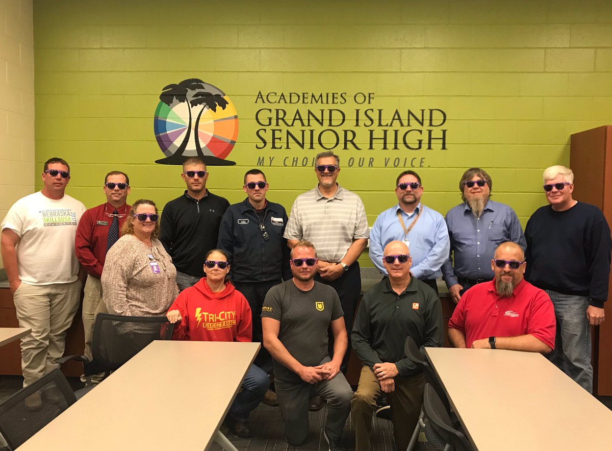 We are so blessed to have this amazing advisory board for the Academy of Technical Sciences. What an amazing group of people.#SeeingIsBelieving #WearPurpleBGold