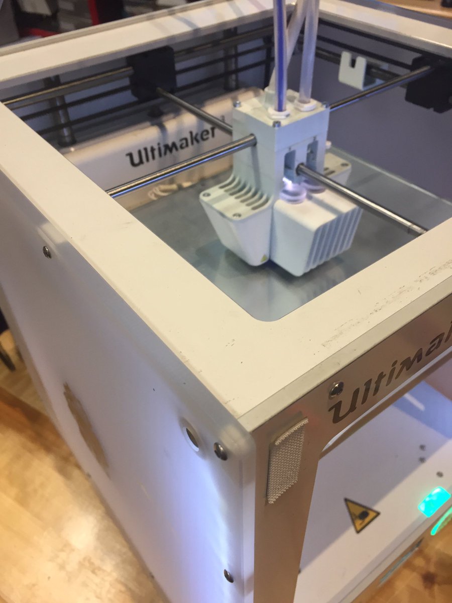 We’re testing our 3D printer and making a small wrench! I wonder what else we can make... #FTC #SKYSTONE